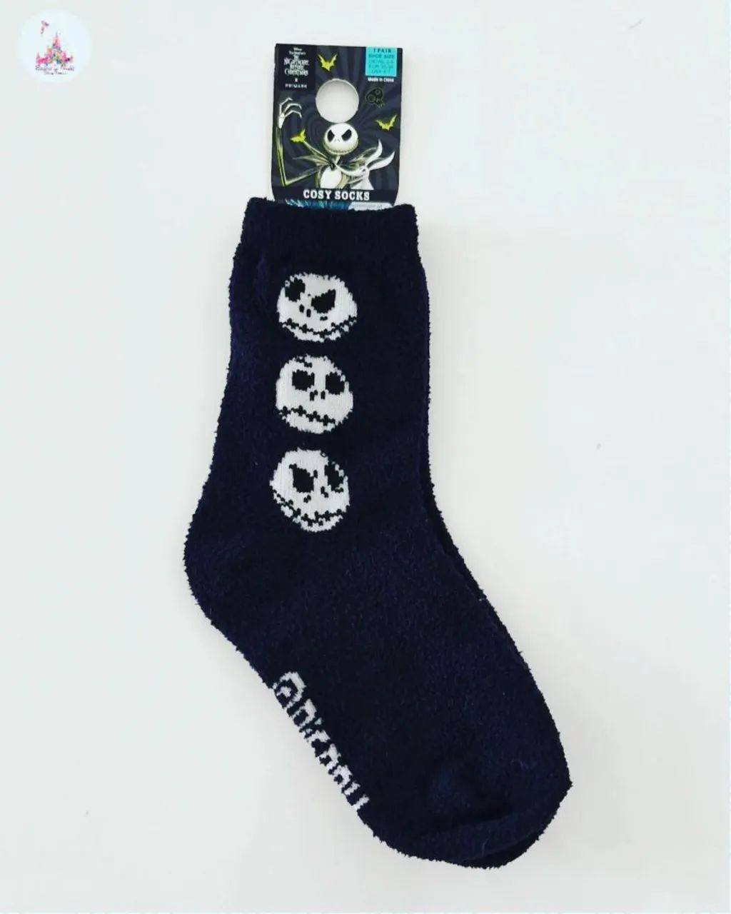 Meia Pelinho Jack Skellington Disney Primark Importada
