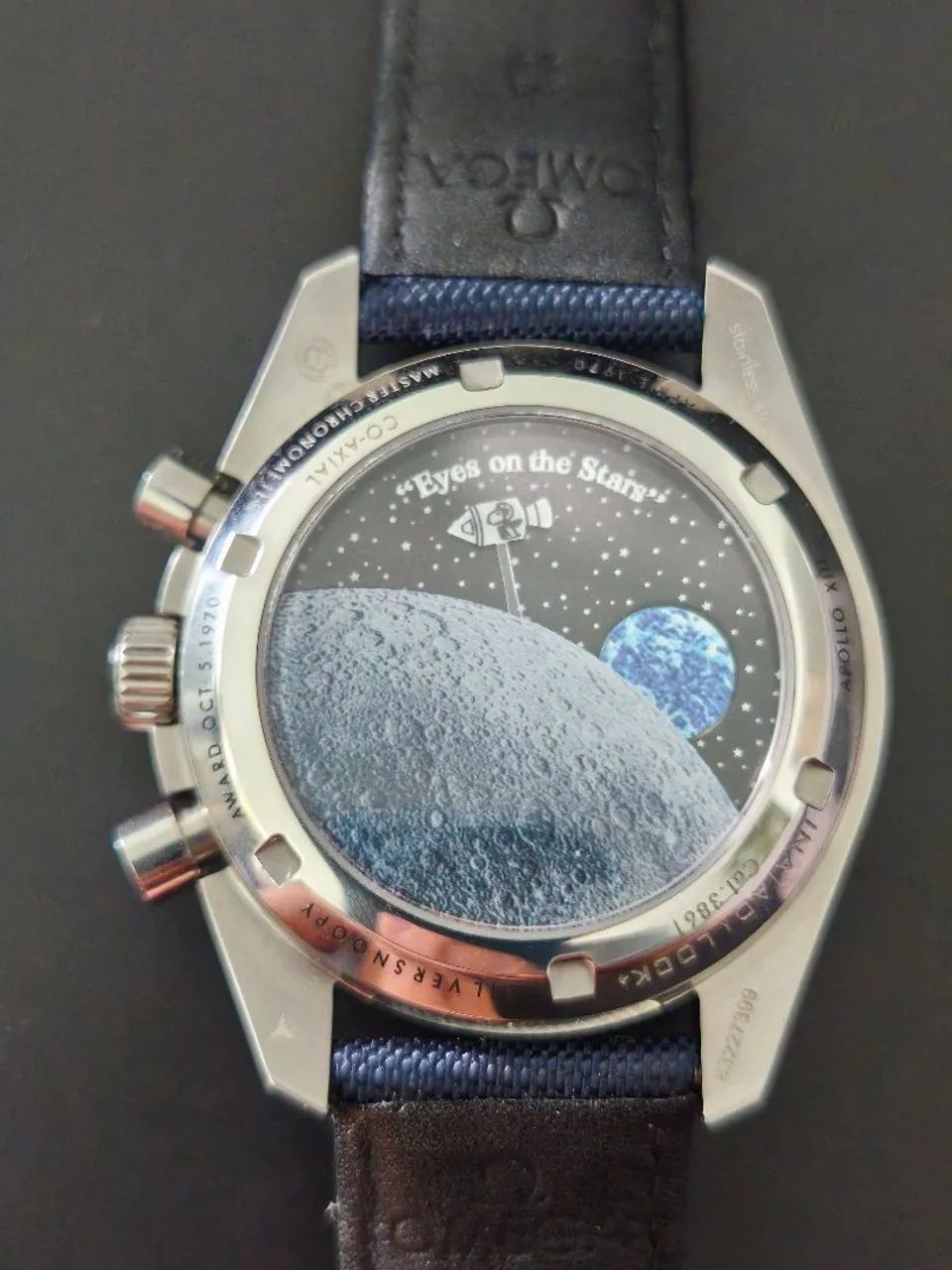 Relógio Omega Speedmaster Snoopy - Super clone. Terra e Snoopy se movem!! - Foto 4