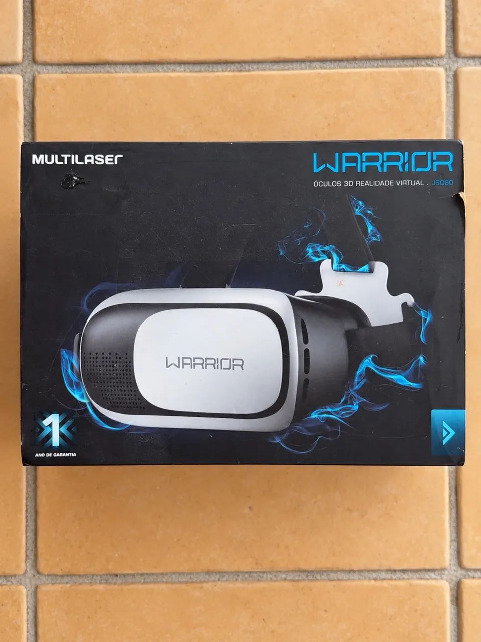 Óculos VR Multilaser Warrior JS080 3D + Caixa Original - Foto 2