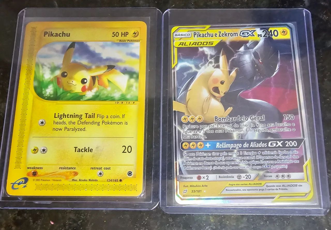 Cartas Pokémon Pikachu's Raras, Vendo Separadamente  - Foto 3