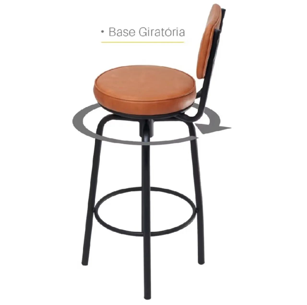 Banquetas Altas Giratórias  - Foto 4