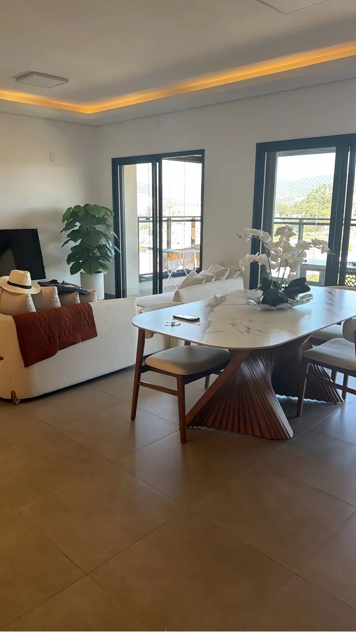 Conjunto Mesa e cadeiras  de mármore tecnológico  - Foto 2