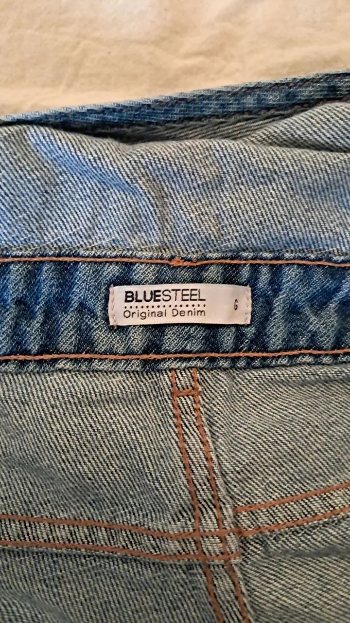 Macacão jeans C&A tam G - Foto 5