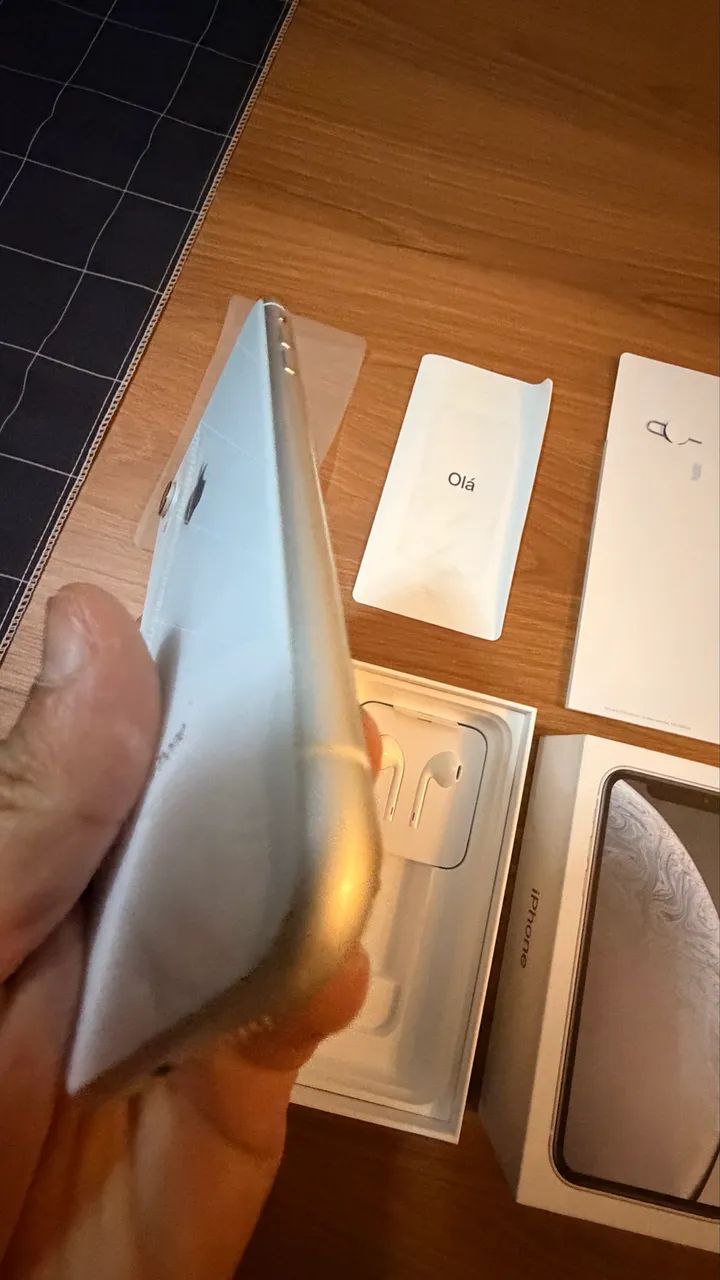 VENDO IPHONE XR 64G BRANCO - Foto 3