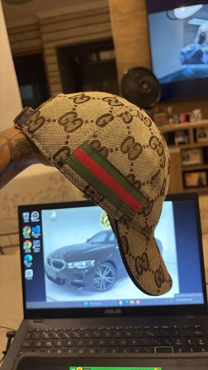 Boné Gucci Web - Foto 2