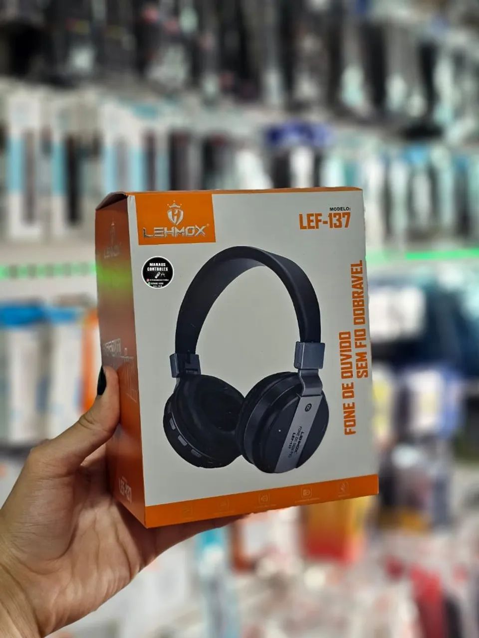 Headphone Dobrável 