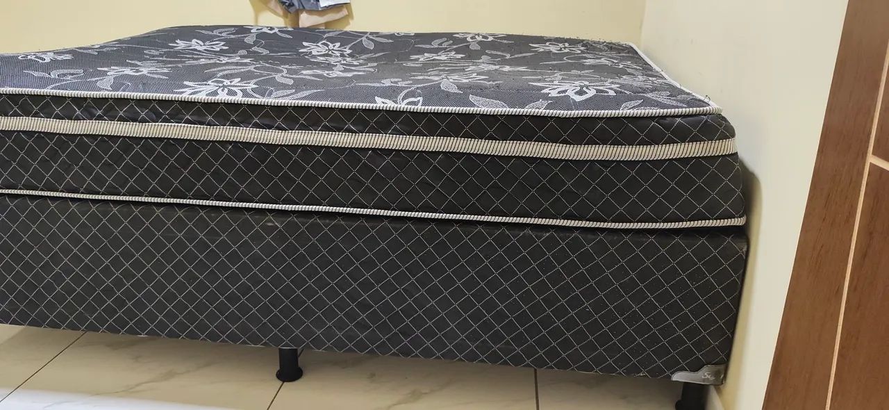 Cama Queen Size (colchão de molas + Base) - Foto 2