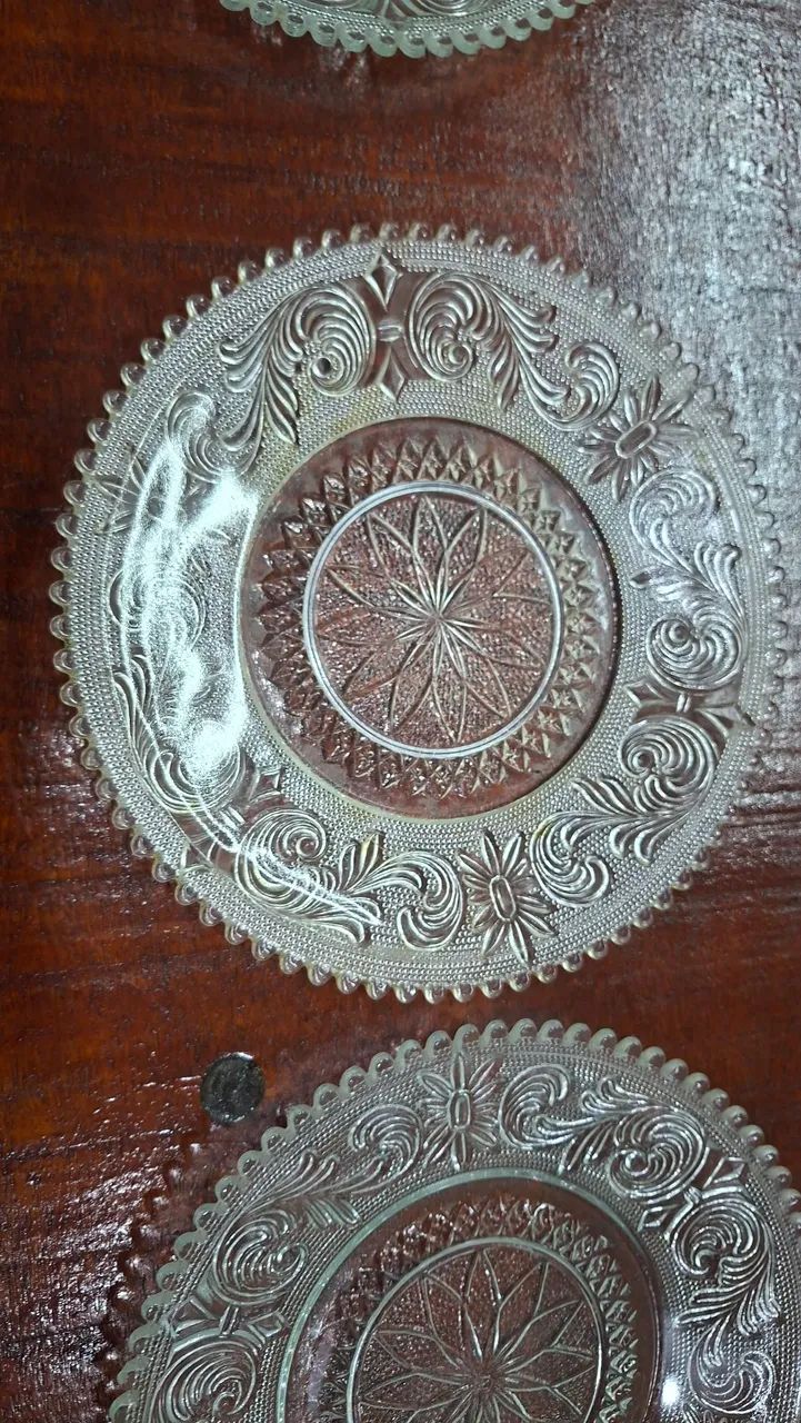 Pratos antigos vintage decada 70 