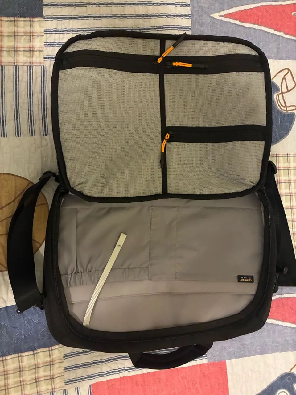 Bolsa Tomtoc Defender A30 15,6? - 2 Notebooks - Pouco Usada - Foto 5