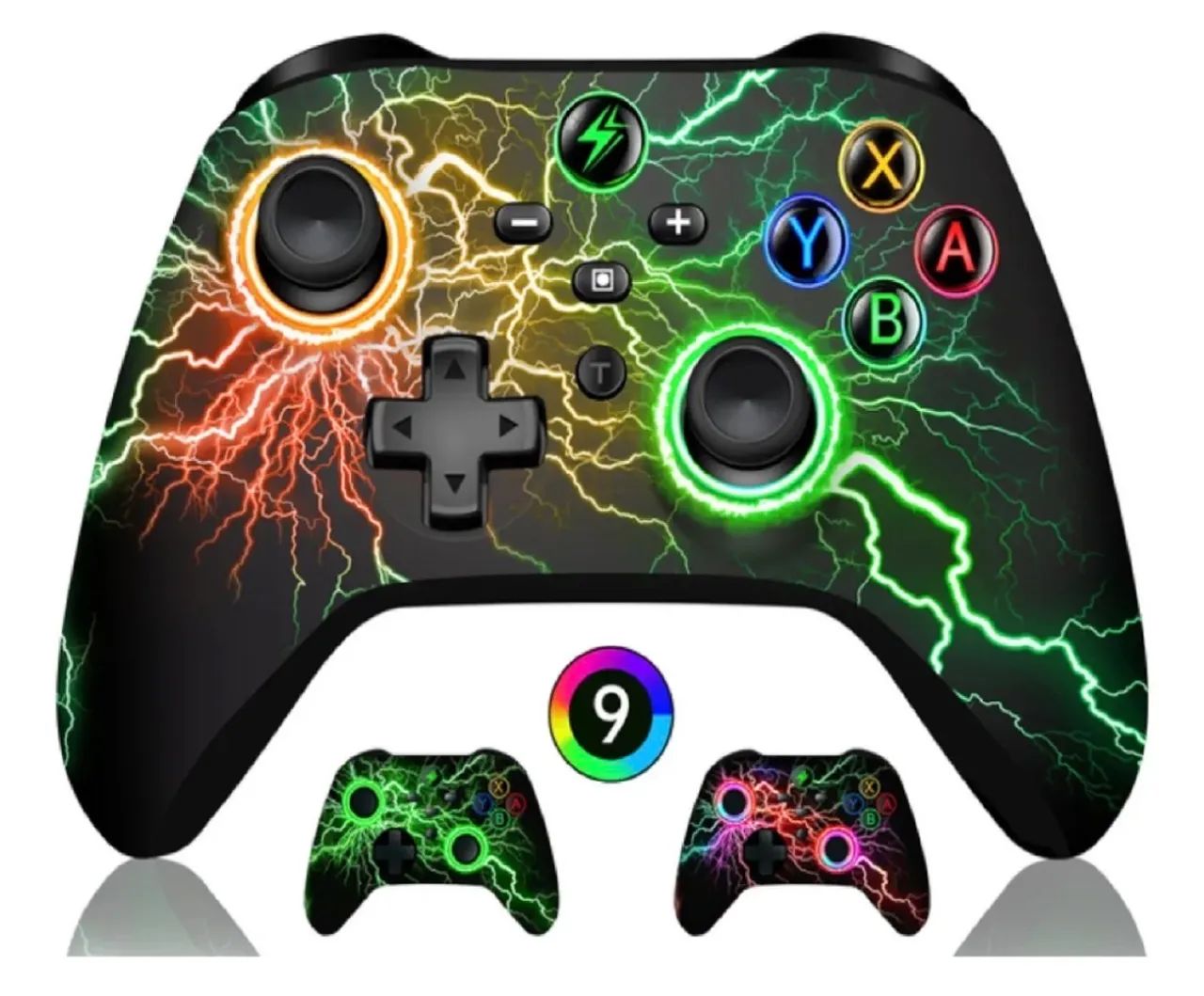 Controle Bluetooth Knup KP-GM032 Nintendo Switch Android iOS PC Sem Fio