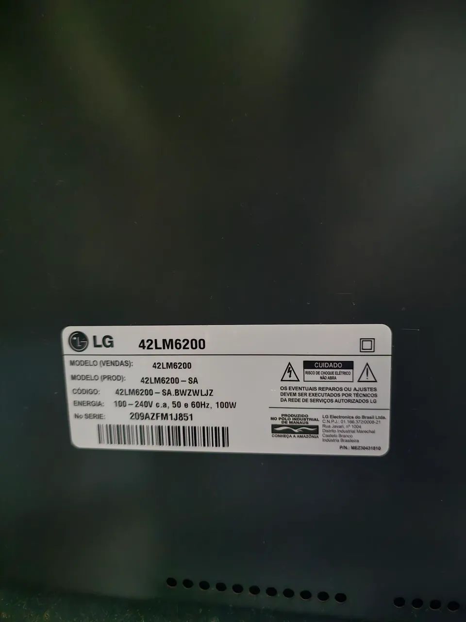 TV LG 42" Full HD 42LM6200 - Foto 3