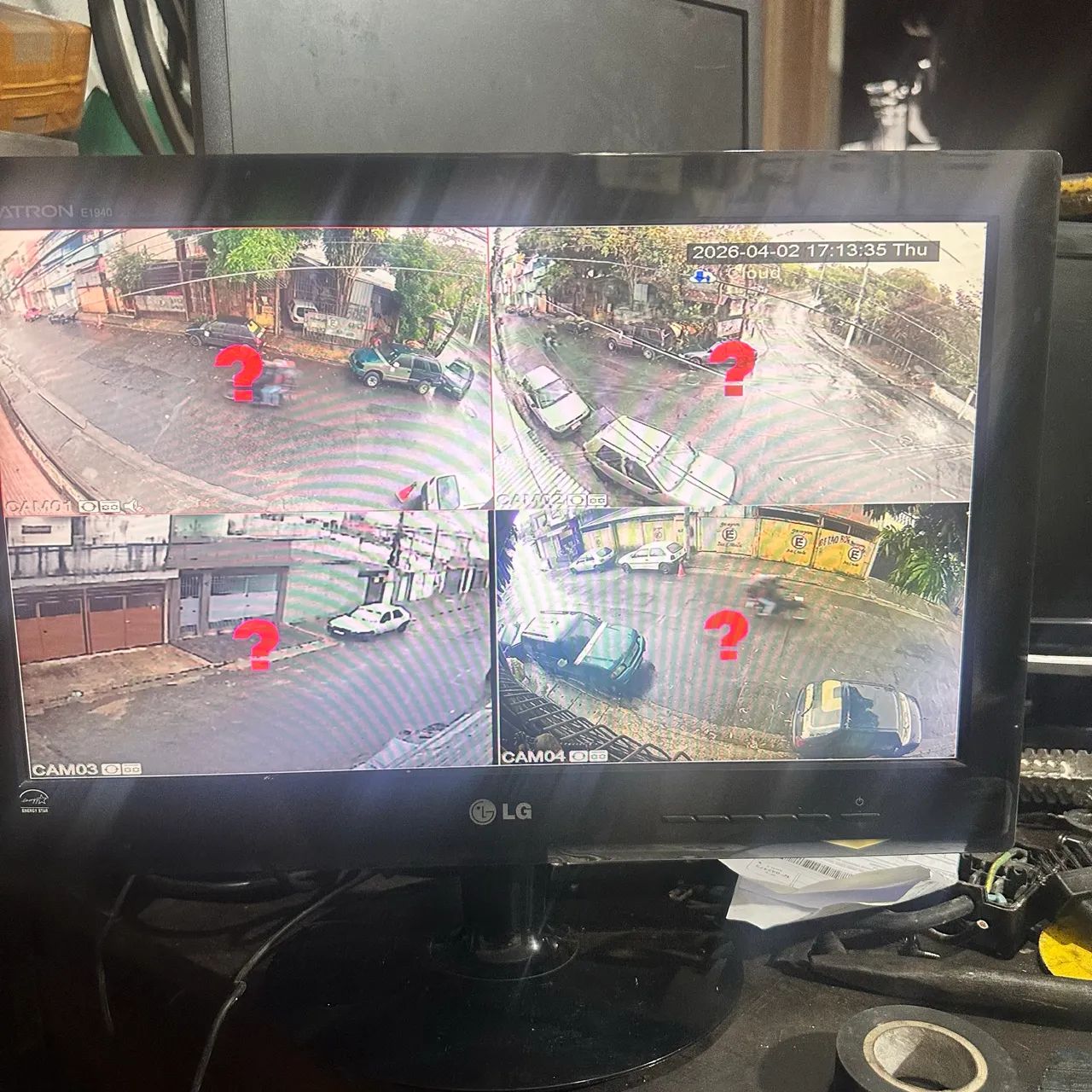 Monitor LG Flatron E1940 ótimo estado não tenho a fonte 12v  - Foto 4