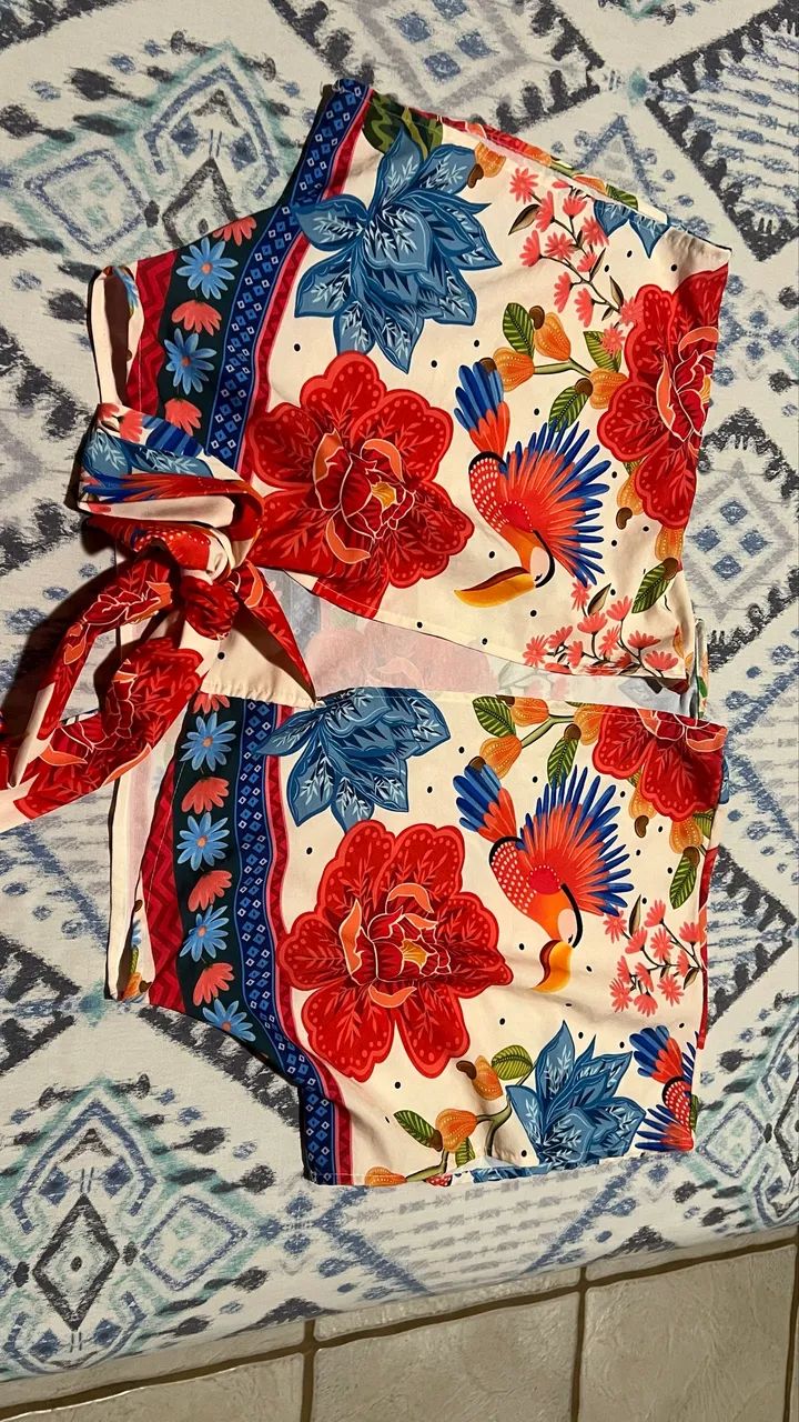 Cropped estampado - Foto 2