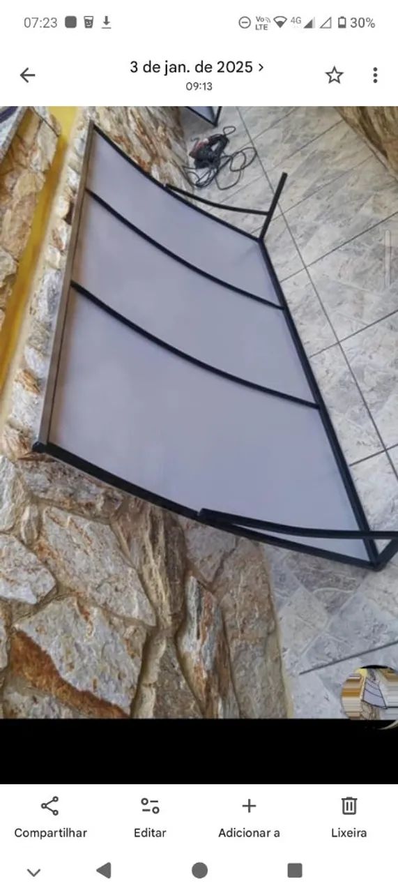 Toldo 350.00 até 3 metros