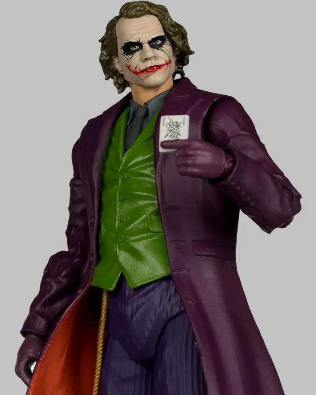 Action Figure The Jocker Coringa Heath Ledger Deluxe Mcfarlane 18cm - Foto 3