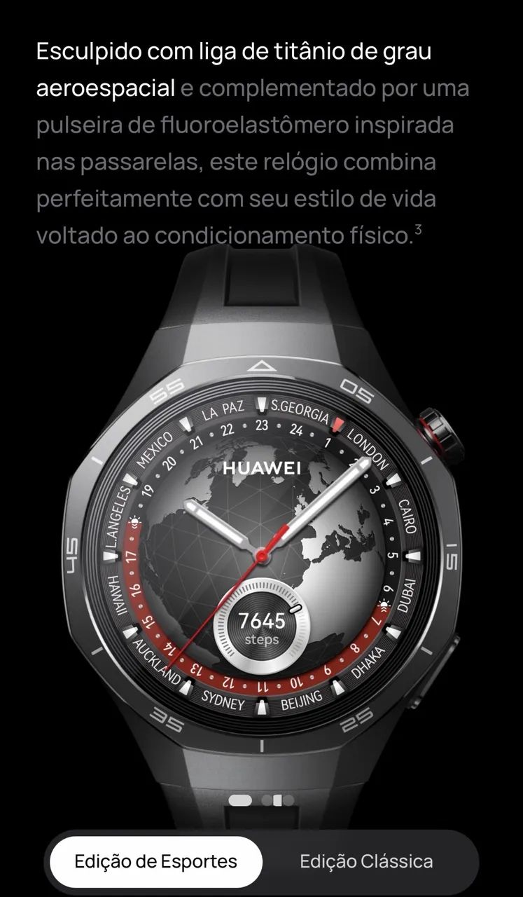 HUAWEI WATCH GT 5 Pro - Novo | Titanium | GPS | NFC | Compatível com iPhone e Android - Foto 5