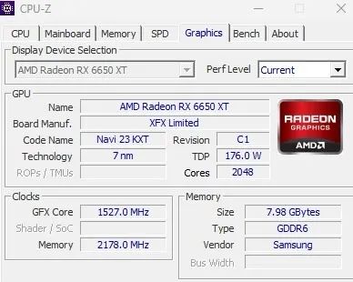 Radeon RX 6650 XT XFX - USADA PERFEITA - Foto 2