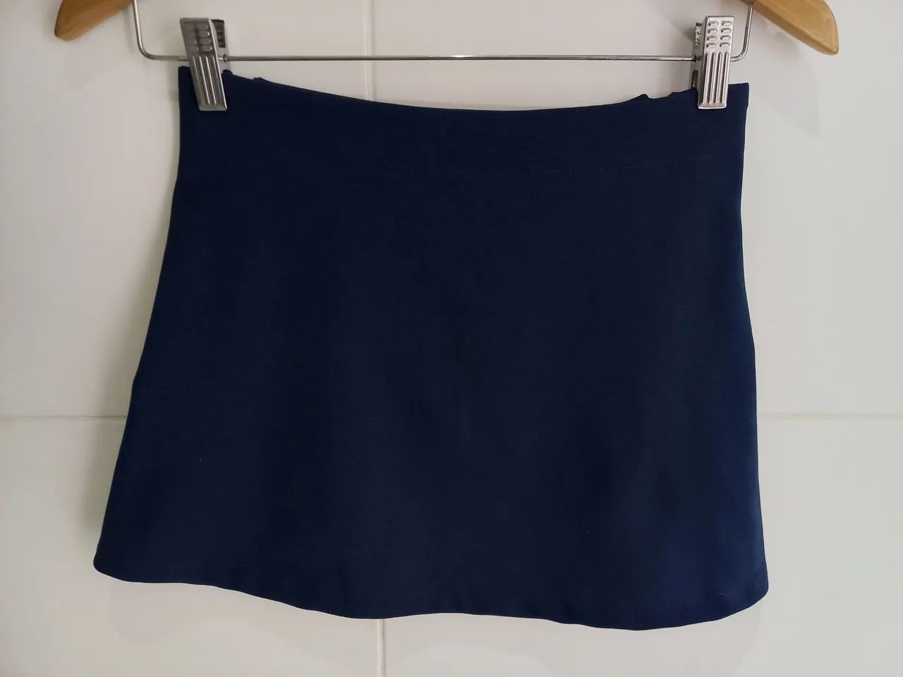 Mini saia azul marinho  - Foto 3
