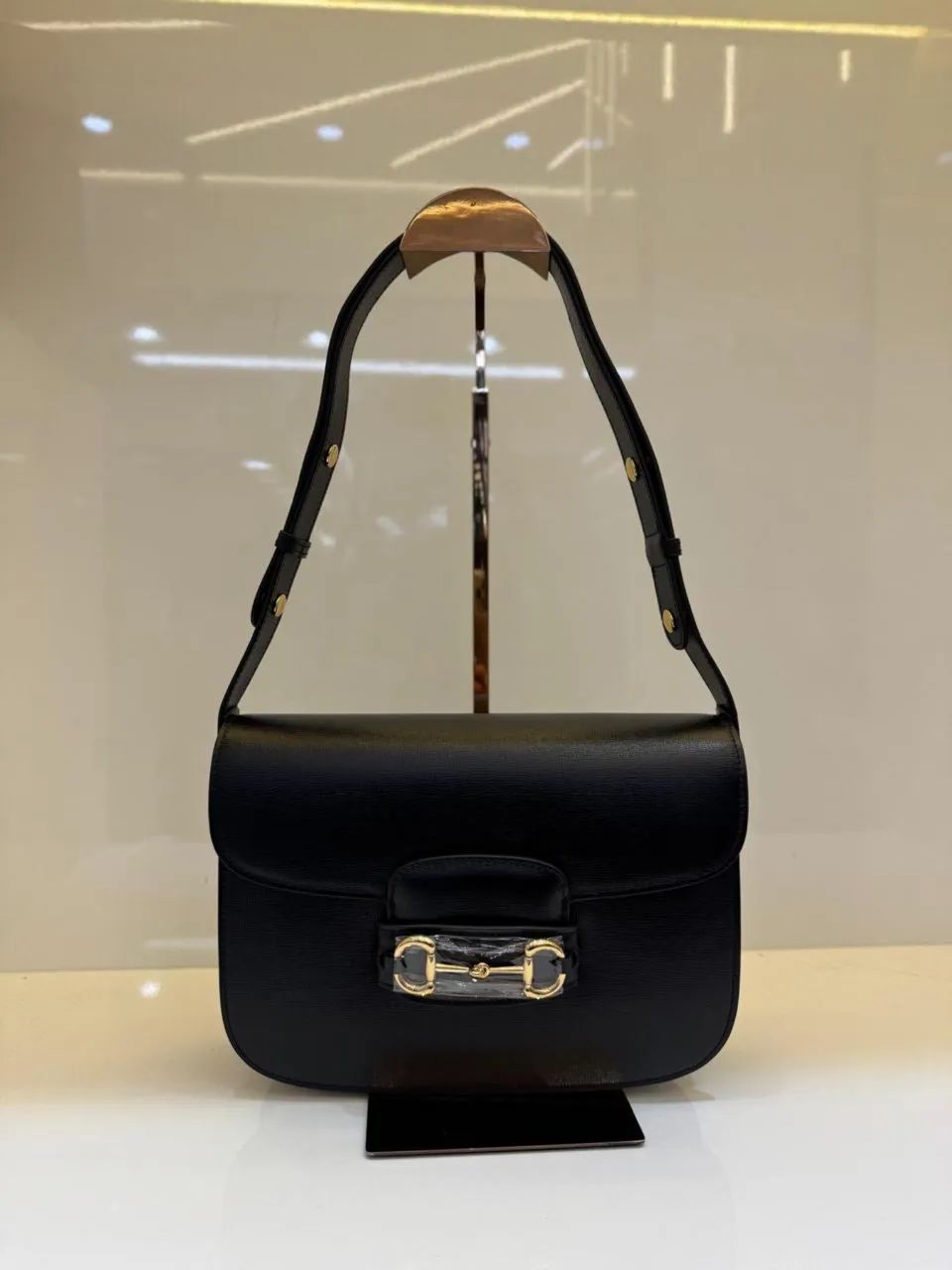 Gucci Horsebit em couro legítimo 