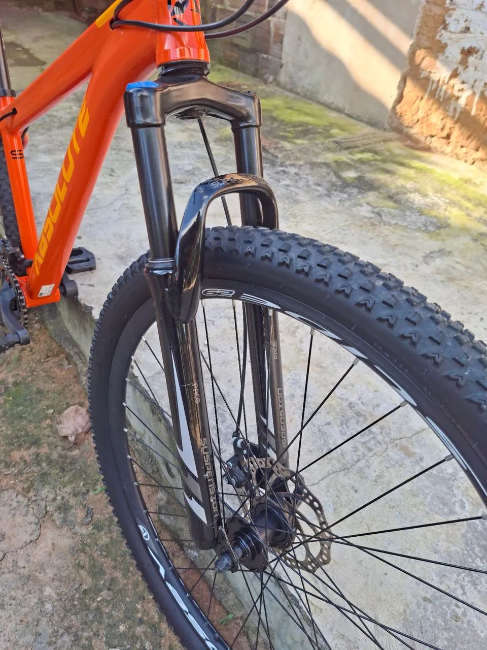 Bike Absolute Aro 29 Laranja - Foto 3