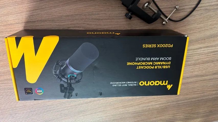 Kit Microfone Maono Pd200xs Usb/xlr Braço Articulado - Foto 4