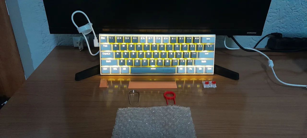 Teclado Mecânico 60% E-Yooso z11 - Foto 3