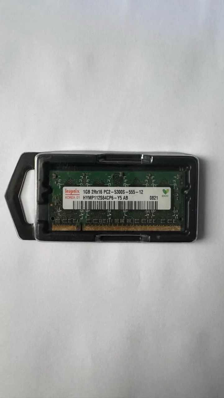 Memória RAM DDR2 Notebook 1GB