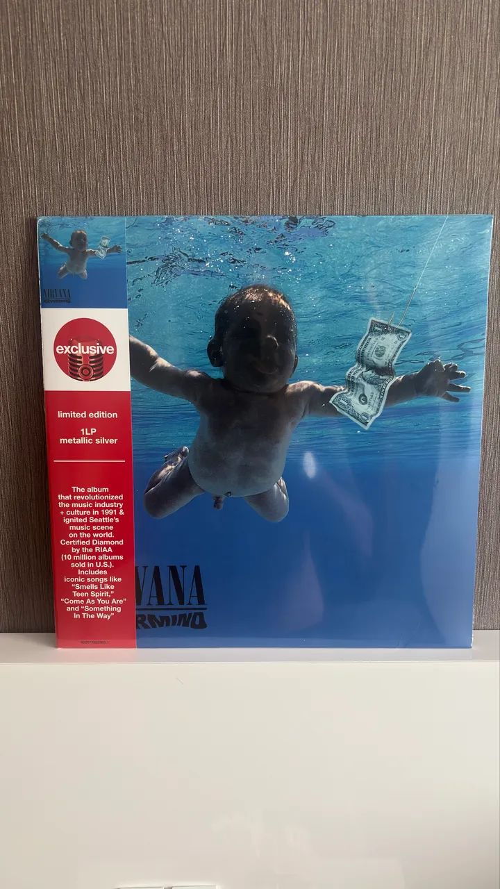 LP / VINIL  | NIRVANA - NEVERMIND (EDIÇÃO LIMITADA EM VINIL PRATEADO) - Foto 2
