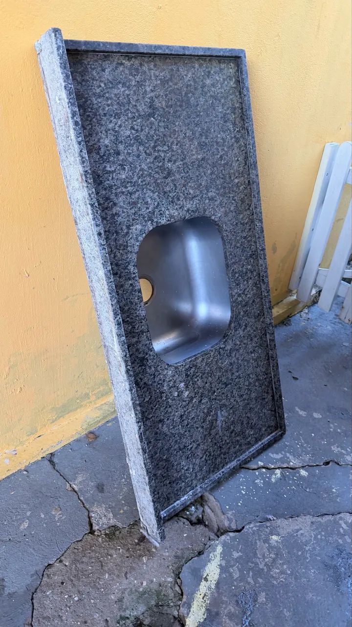 Pia de cozinha em mármore  - Foto 2