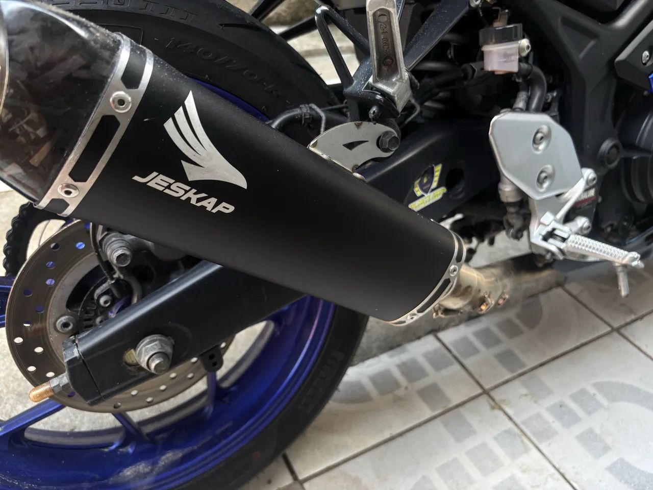 Escapamento Jeskap K4 FULL R3/MT03 