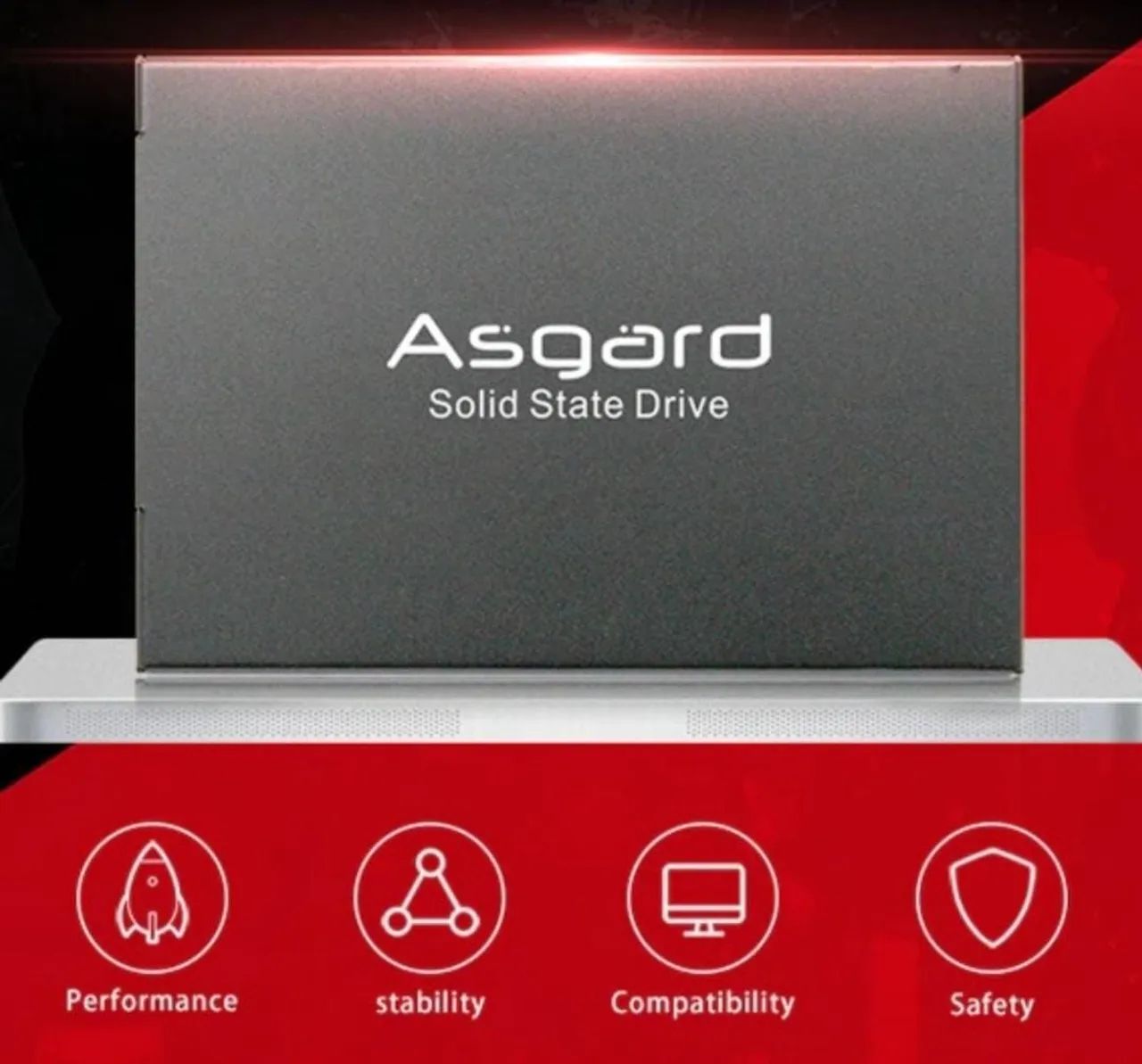 M.2 SSD Asgard 256GB - Foto 2