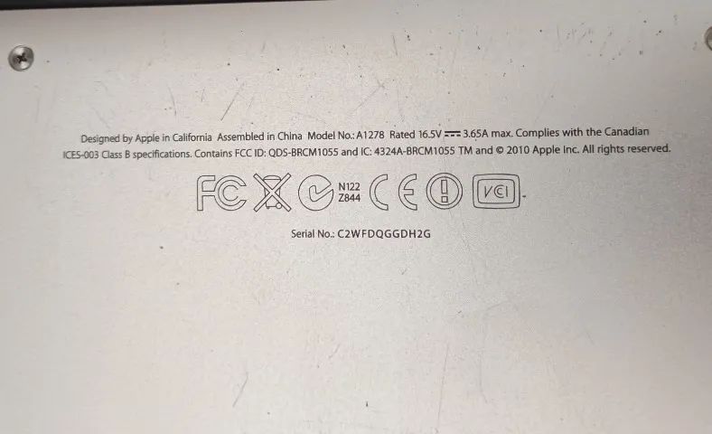 MacBook Pro A1278 2010 HD 320gb I5 2,3GHZ e Memória de 4gb  - Foto 2