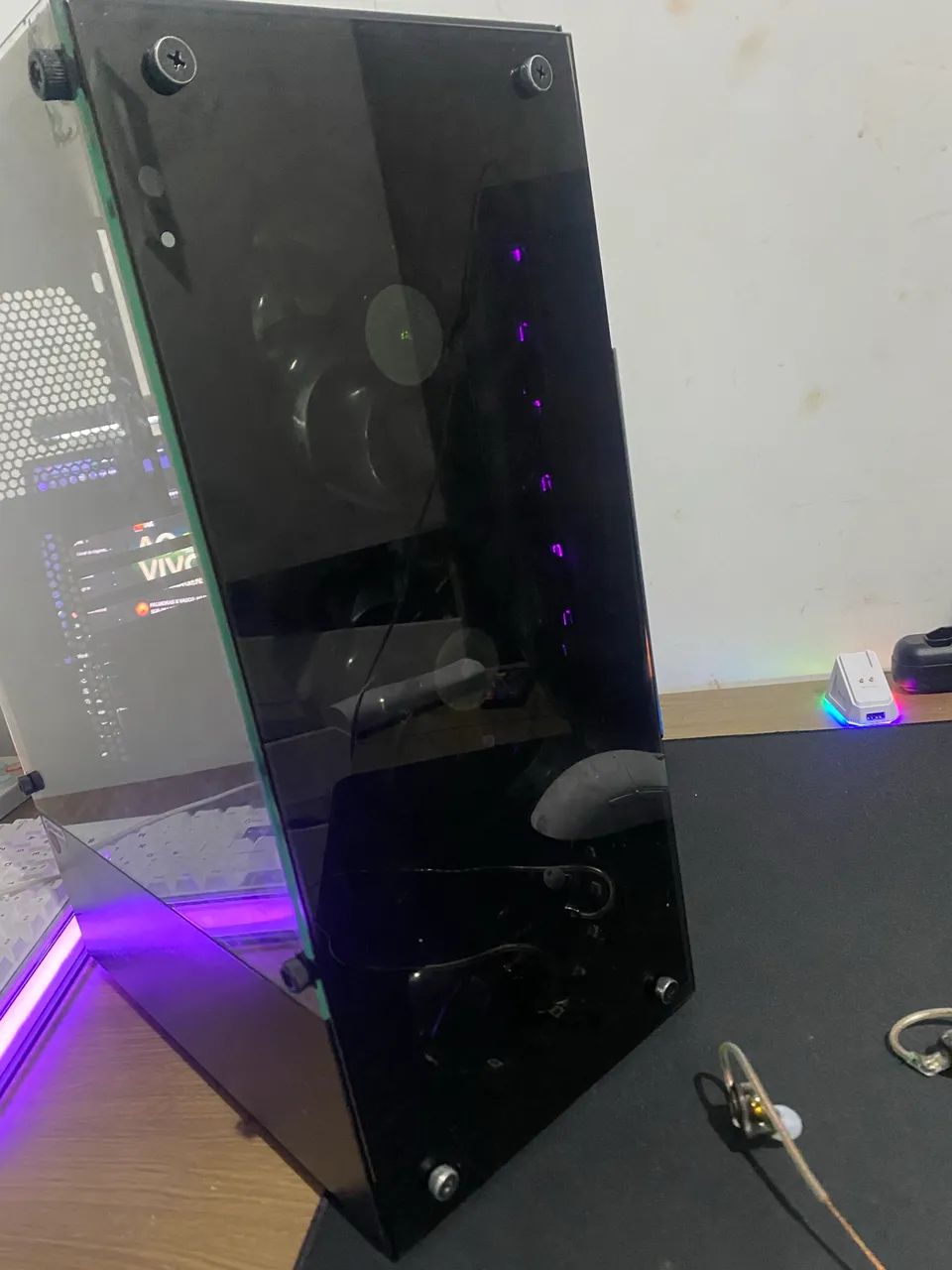 Gabinete Gamer preto - Foto 2