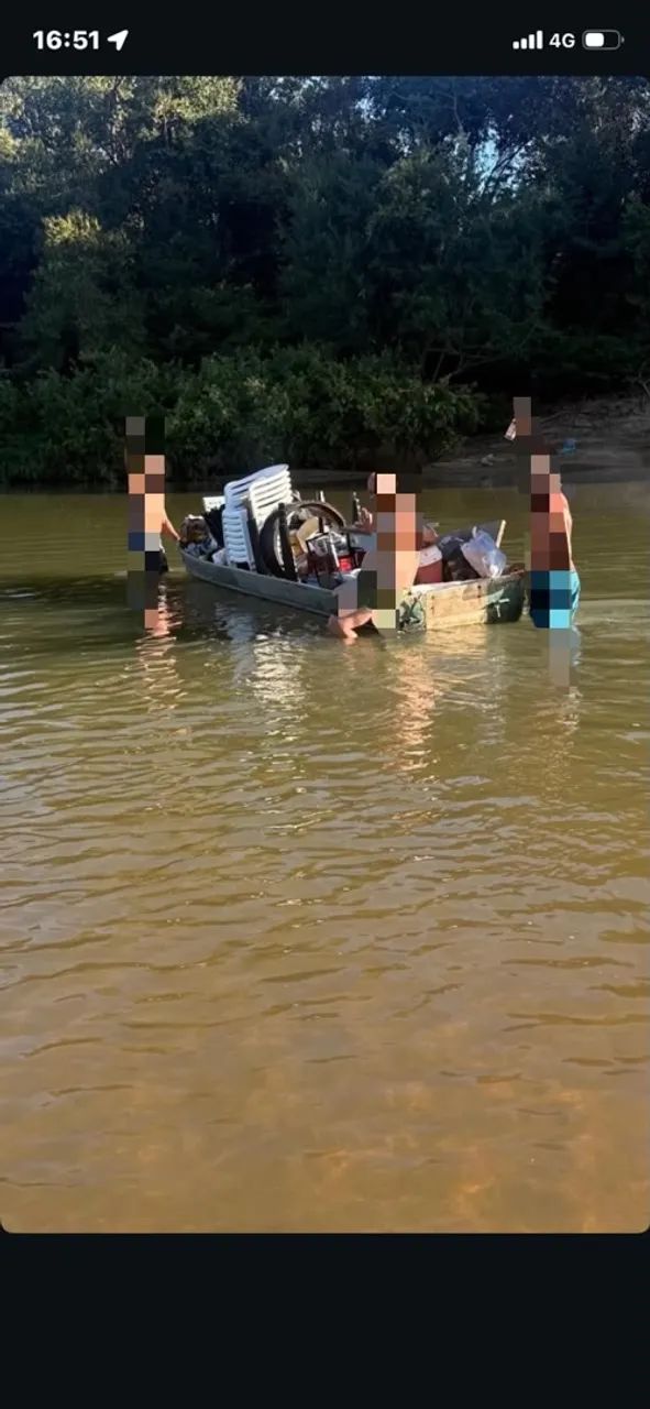 Vendo canoa com motor - Foto 4