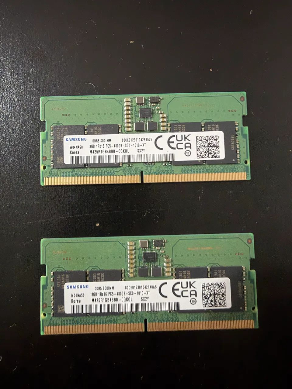 Memória ram ddr5 2x8gb Samsung (total 16gb) - Memória RAM - Jardim
