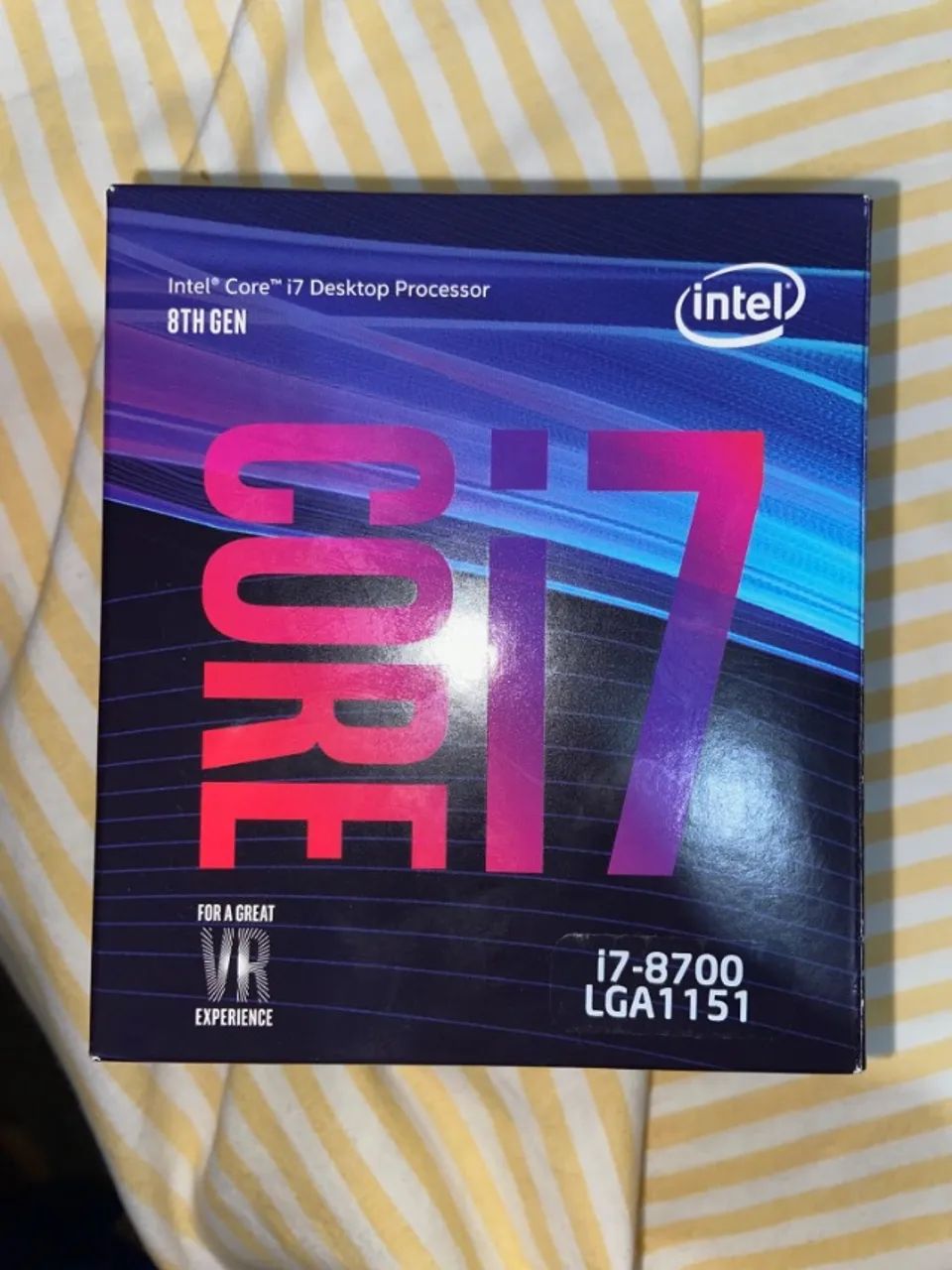 Processador Intel Core i7-8700 8ª Geração 3.2GHz LGA1151