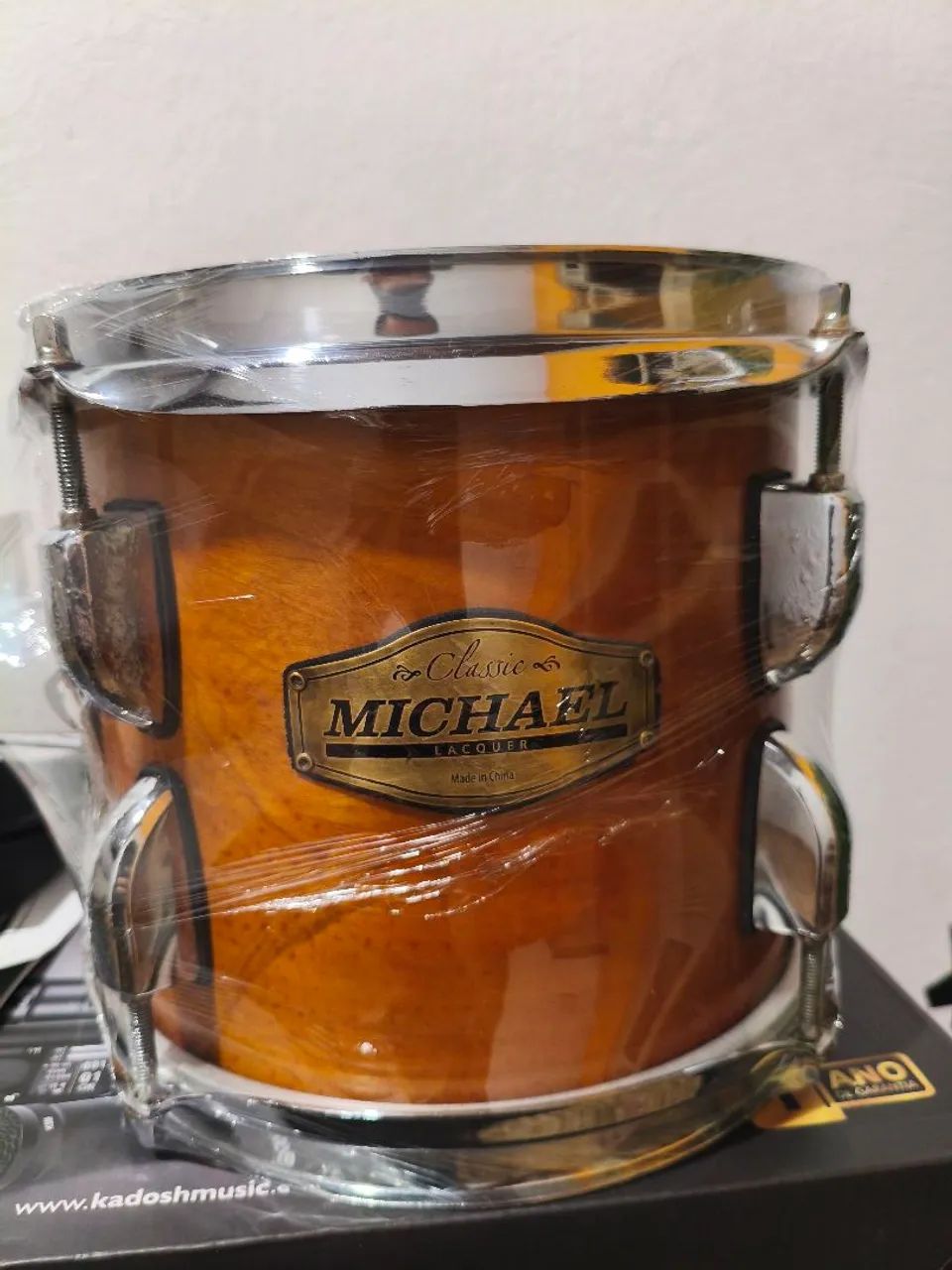 Vendo tom Michael Classic Lacquer de 8 polegadas+bag