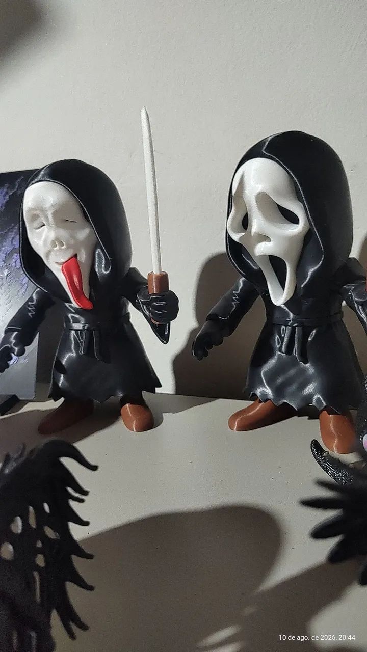 Ghostface colecionavel INCRIVEL 20cm IMPRESSÃO 3D - Foto 5