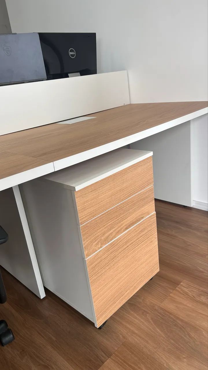 Mesa de escritório 4 lugares - Foto 4