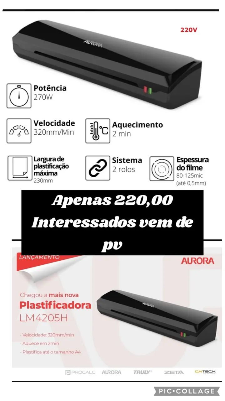 Máquina plastificadora nova - Foto 3