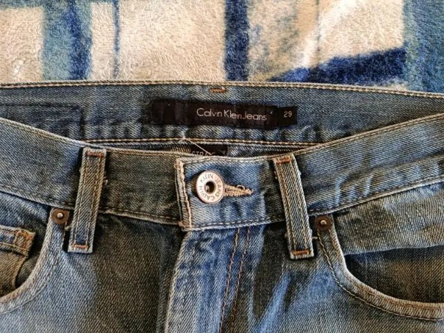 Calça Jeans Reta Calvin Klein - Foto 2