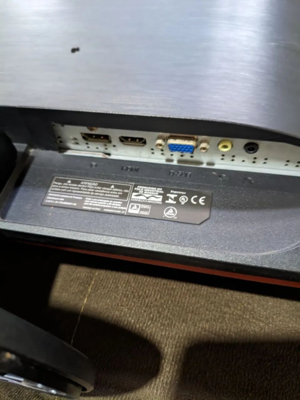 Monitor AOC G2460VQ6 24? com defeito na tela - Foto 5