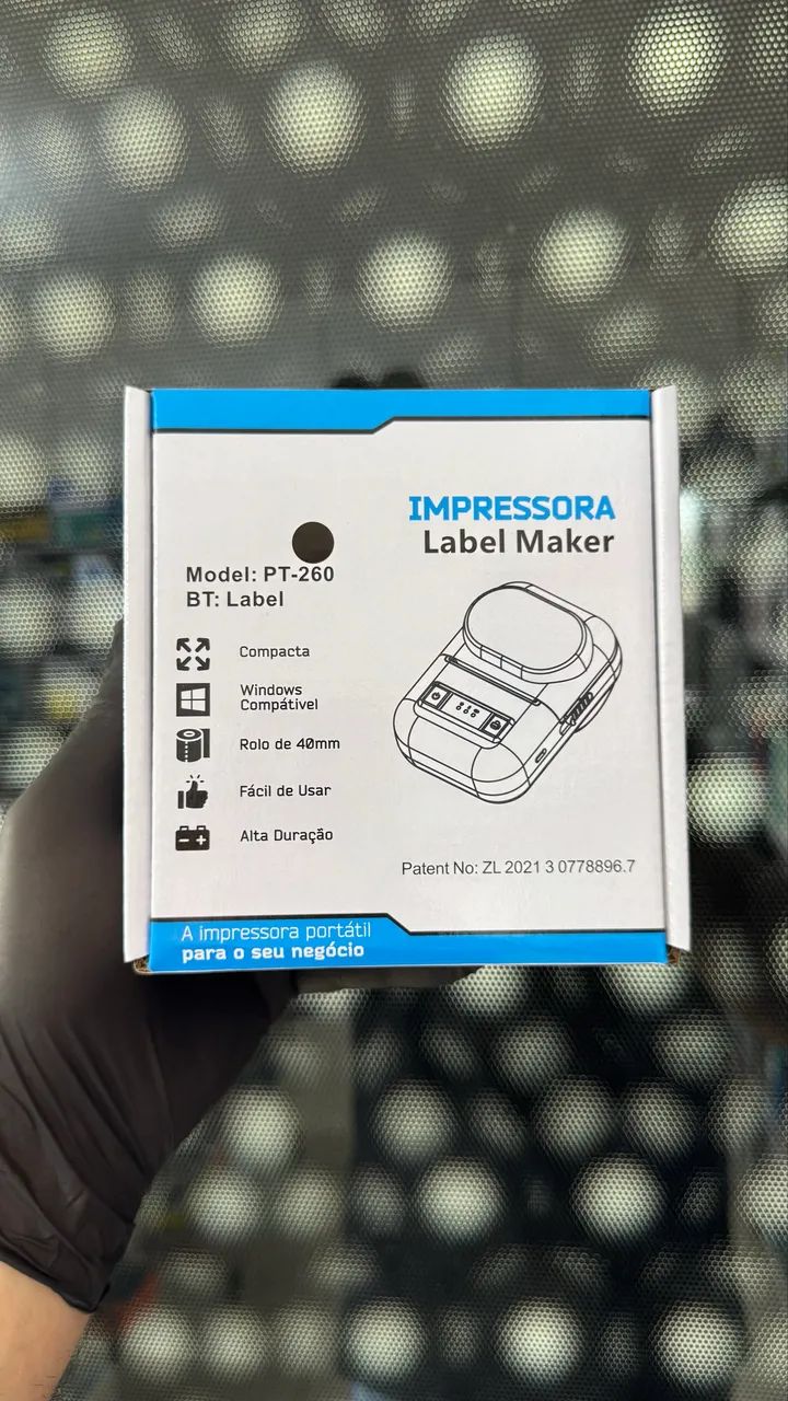 Mini Impressora Bluetooth térmica para etiqueta  - Foto 3