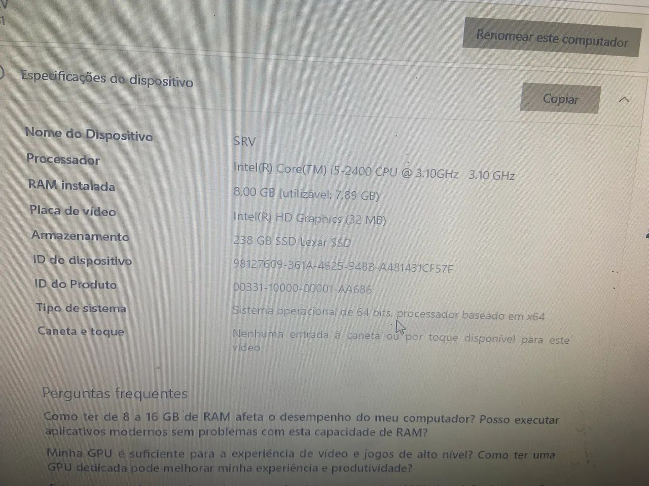 Computador de mesa Intel - Foto 4