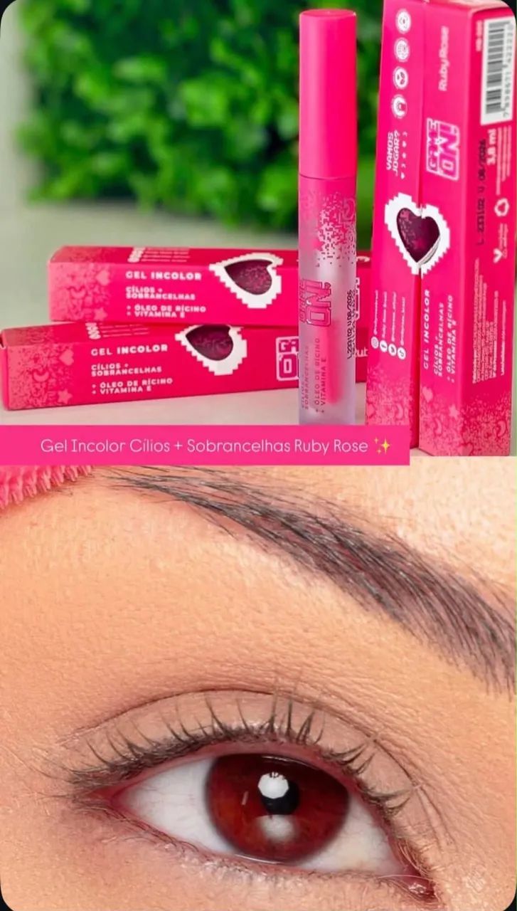 Gel incolor para cílios E sombrancelhas - Foto 2