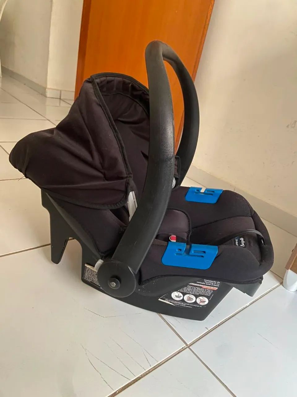 Carinho e bebê conforto e berço portátil  - Foto 3