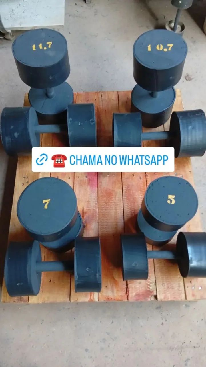 Equipamentos de musculação em casa ?