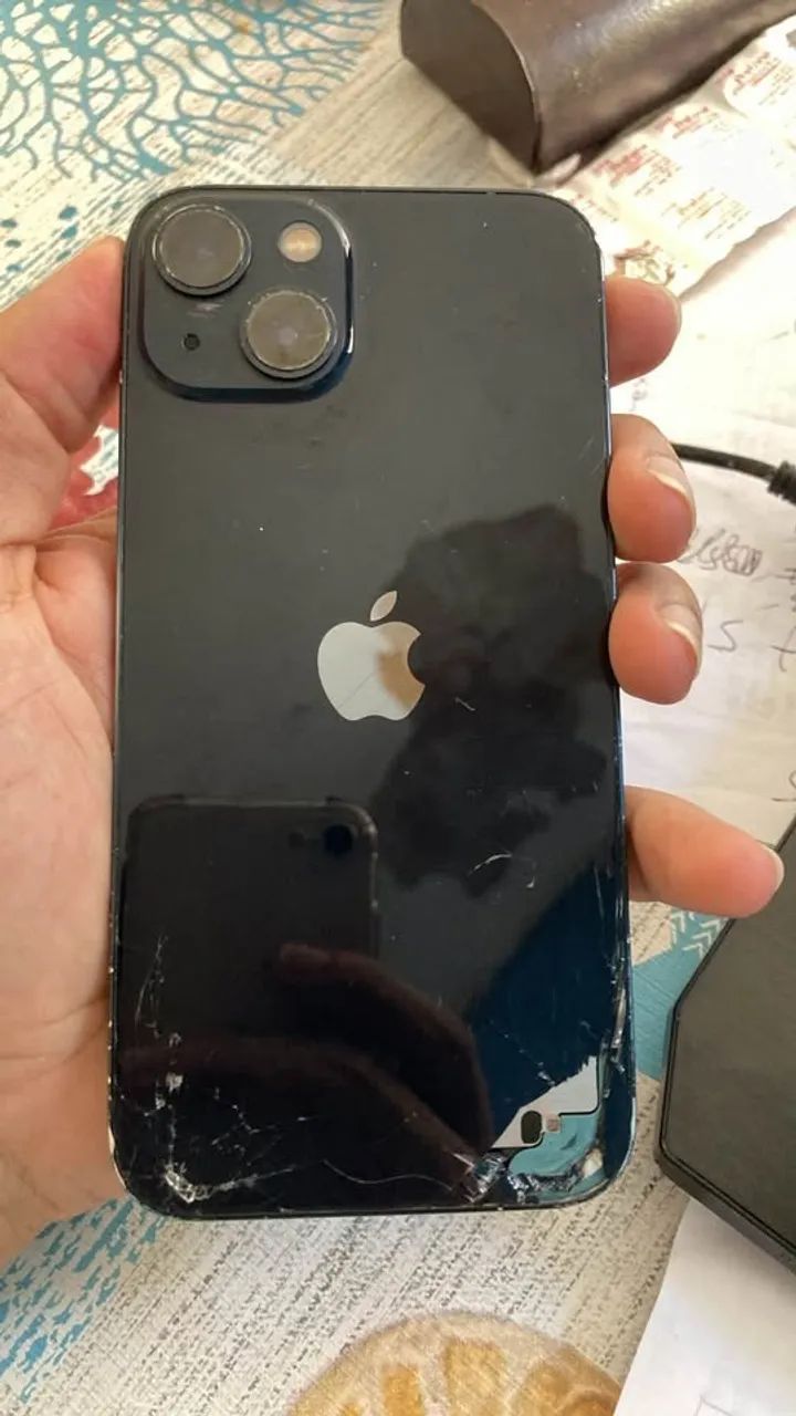 iPhone 13 256gb, preto, funcionando perfeitamente - Foto 4