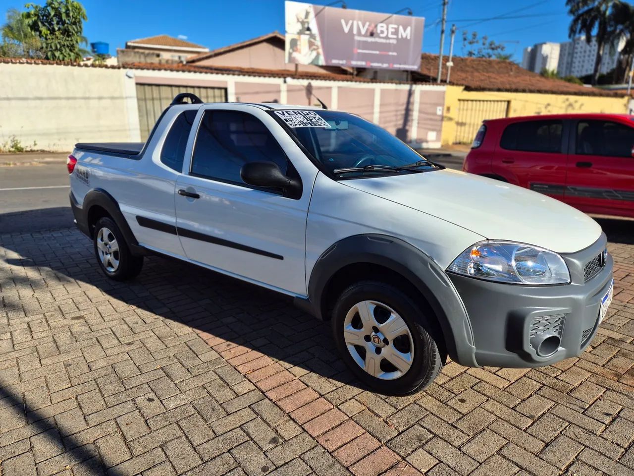 Fiat Strada Working Hard 1.4 Fire Flex 8V CE 2020 - Foto 2