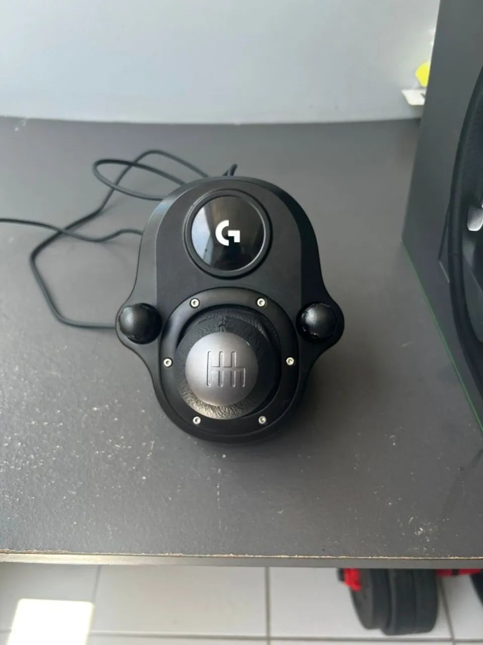 Volante Logitech + Câmbio Logitech - Foto 2